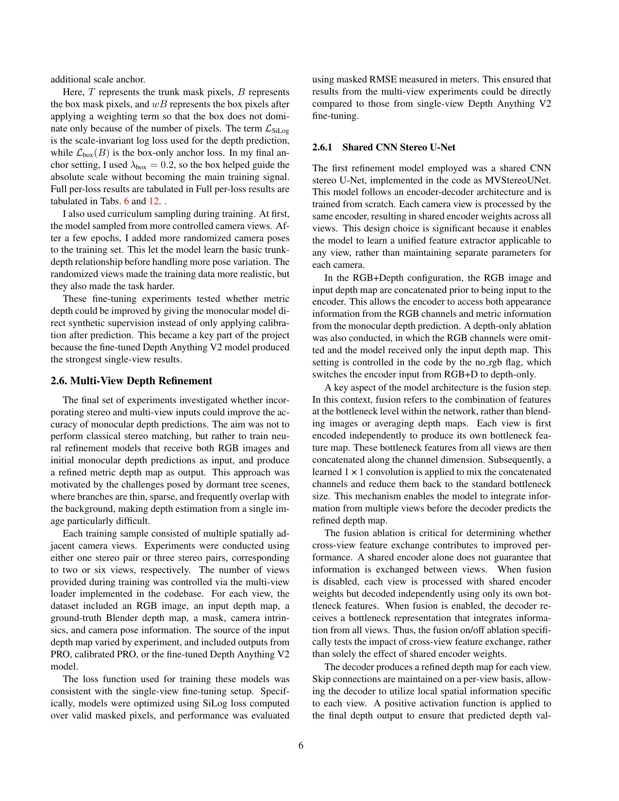 Page 6 of SPUR: Metric Depth Inference Service